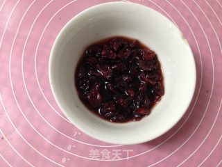 蔓越莓磅蛋糕的做法步骤：1