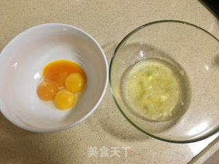 橙香戚风蛋糕的做法步骤：3