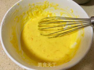 橙香戚风蛋糕的做法步骤：7