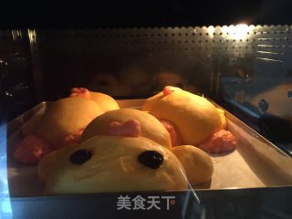 卡通南瓜面包的做法步骤：11