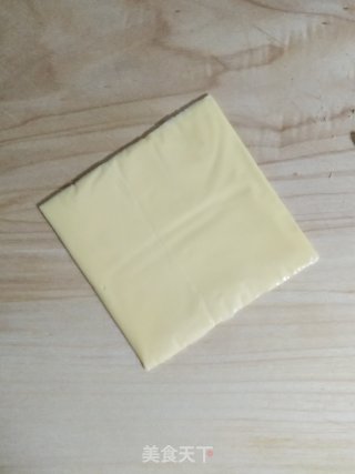 吐司煎蛋饼的做法步骤：2