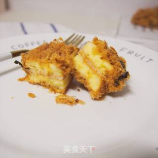 芝士酱肉松小贝(健康的芝士酱来咯)的做法步骤：14