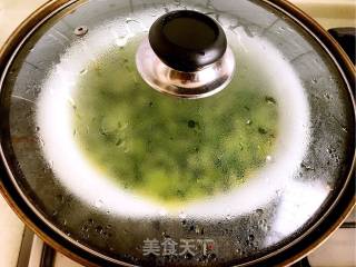 菠菜虾仁蒸水蛋的做法步骤：6