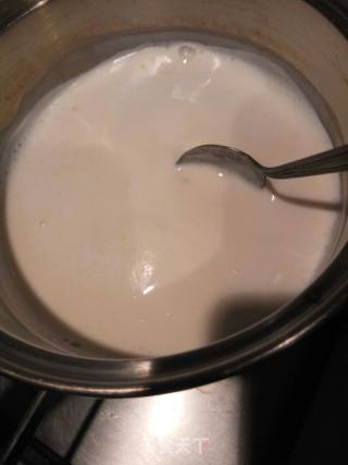 没有淡奶油的双色香蕉牛奶慕斯杯的做法步骤：6