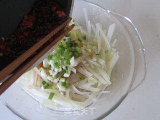 炝拌土豆丝的做法步骤：8