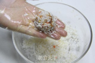 外表软糯内心鲜嫩的——糯米蒸肉丸的做法步骤：9