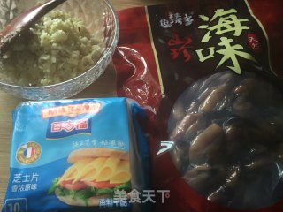 蒜香芝士焗青口的做法步骤：1