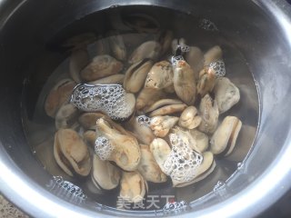 蒜香芝士焗青口的做法步骤：2