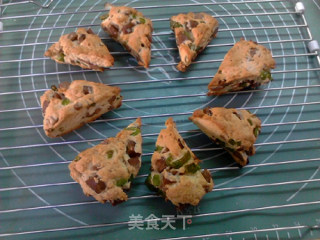 青椒豆干司康的做法步骤：13