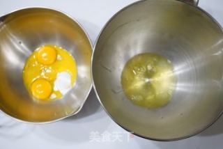 海苔肉松蛋糕的做法步骤：1