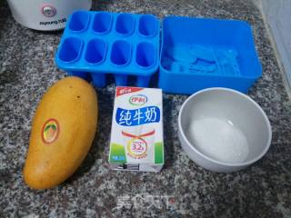 芒果牛奶雪糕的做法步骤：1
