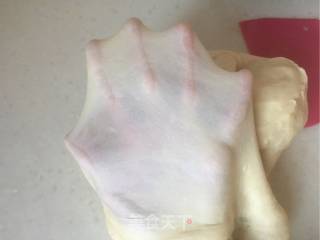 淡奶老式面包的做法步骤：2