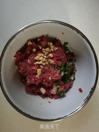 香酥牛肉饼的做法步骤：5