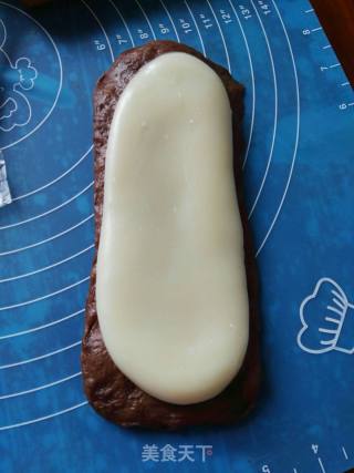 可可麻薯软欧的做法步骤：11