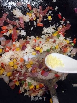 焗饭的做法步骤：7