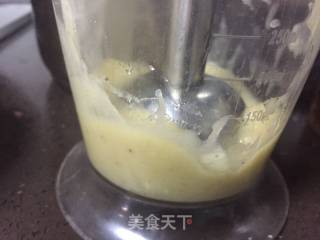 快手一键式面包机版香蕉牛奶吐司的做法步骤：1