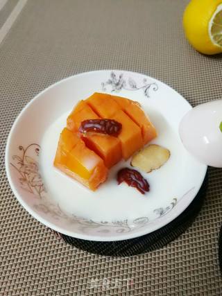 木瓜牛奶杯的做法步骤：6