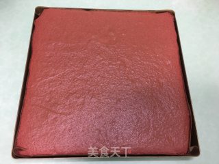 红丝绒蛋糕卷的做法步骤：14