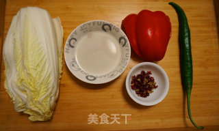 醋溜白菜的做法步骤：1