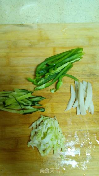 年糕鸡肉卷的做法步骤：3