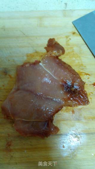 年糕鸡肉卷的做法步骤：4