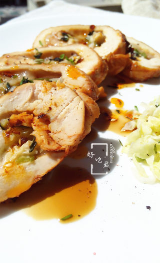 年糕鸡肉卷的做法步骤：10