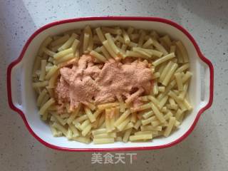 快手焗意粉的做法步骤：3