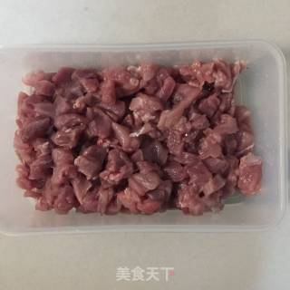 孜然牙签肉的做法步骤：3
