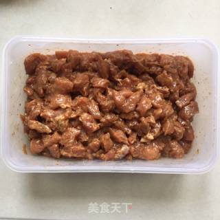 孜然牙签肉的做法步骤：7