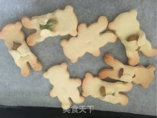 小熊抱抱饼干的做法步骤：14