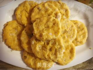 奶香山药玉米饼的做法步骤：3