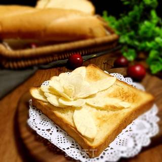 吐司玫瑰花的做法步骤：12