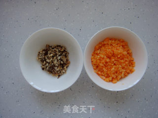 粗粮细作｜玫瑰煎饺的做法步骤：4