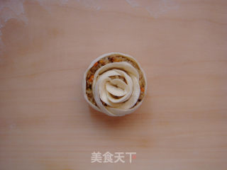 粗粮细作｜玫瑰煎饺的做法步骤：13