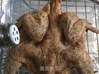秘制脆皮烤鸡~自制酱料+脆皮秘诀的做法步骤：10