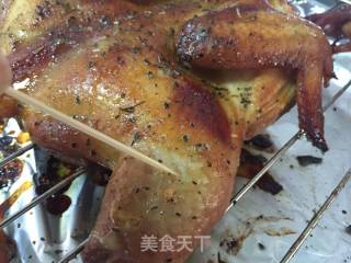 秘制脆皮烤鸡~自制酱料+脆皮秘诀的做法步骤：11