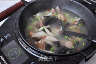 山药鸡腿汤的做法步骤：14