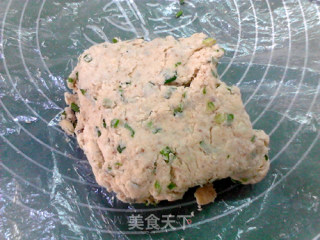 葱香菠萝蜜核咸司康的做法步骤：8