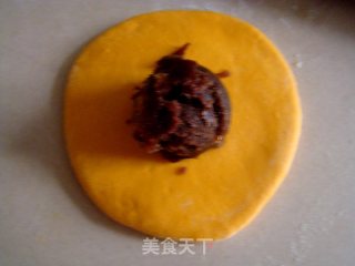 橘子豆沙包的做法步骤：5