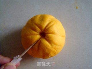 橘子豆沙包的做法步骤：9