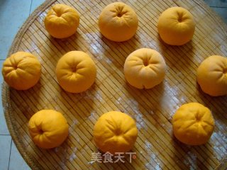 橘子豆沙包的做法步骤：10
