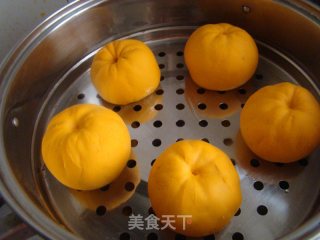 橘子豆沙包的做法步骤：11