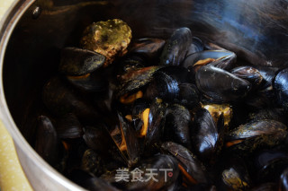海虹菠菜打卤面的做法步骤：1