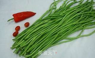 橙香豇豆扣的做法步骤：1