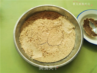 香油豆沙绿豆糕的做法步骤：4