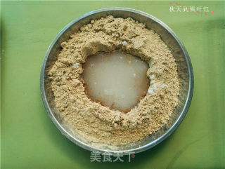香油豆沙绿豆糕的做法步骤：7