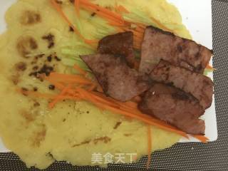 矄肠清爽蛋饼的做法步骤：6