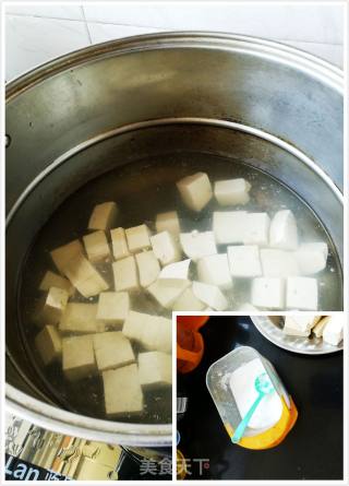 肉末豆腐的做法步骤：2