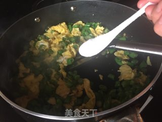 青椒炒鸡蛋的做法步骤：6