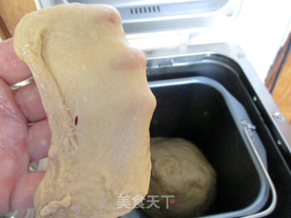 蛋糕卷夹心面包的做法步骤：7